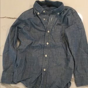 J Crew kids chambray dress shirt